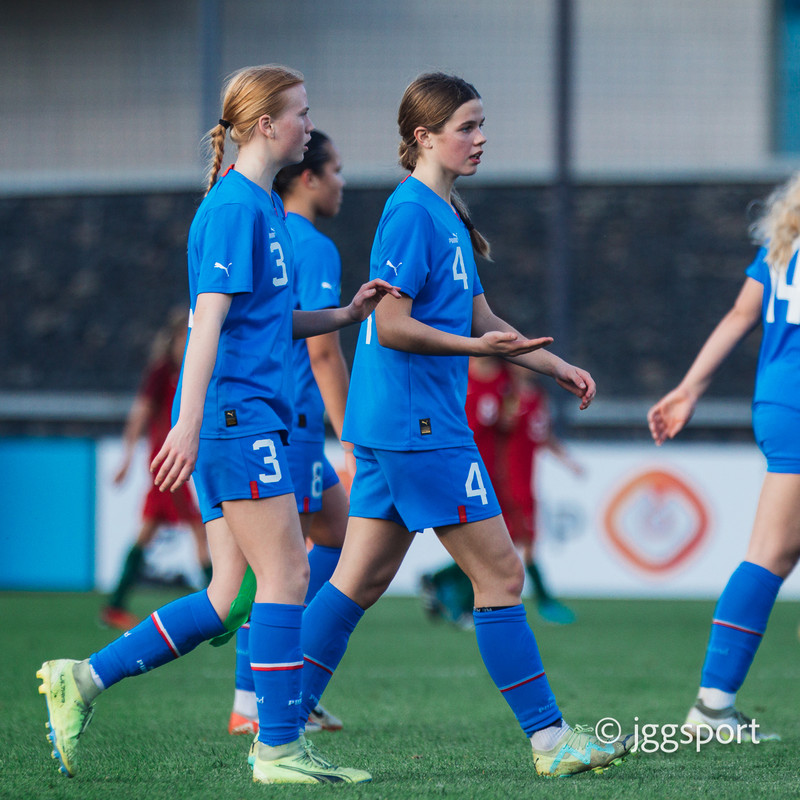 Myndaveisla 2: U15 tapaði gegn Portúgal í fyrradag