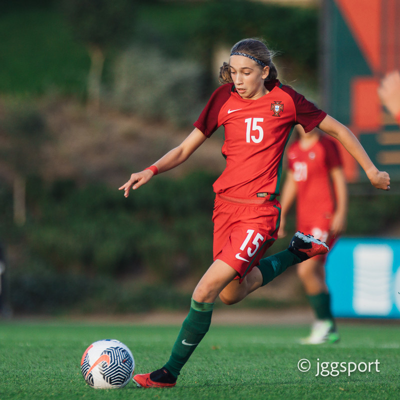 Myndaveisla 2: U15 tapaði gegn Portúgal í fyrradag