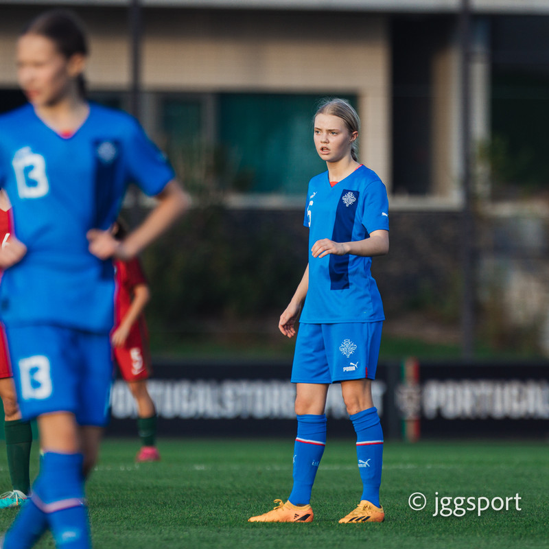 Myndaveisla 2: U15 tapaði gegn Portúgal í fyrradag