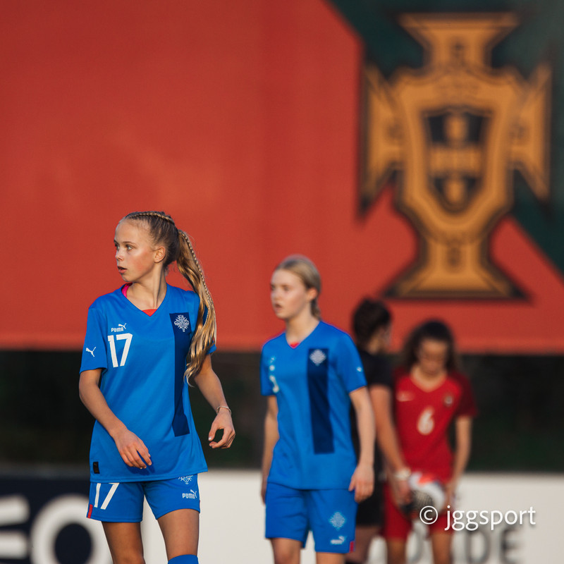 Myndaveisla 2: U15 tapaði gegn Portúgal í fyrradag