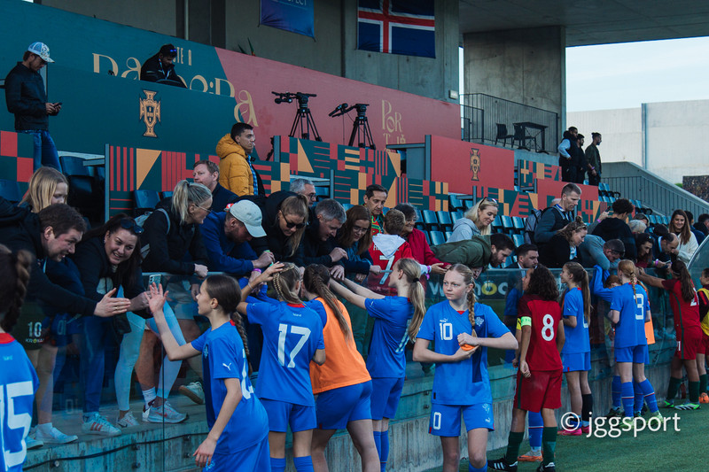 Myndaveisla 2: U15 tapaði gegn Portúgal í fyrradag