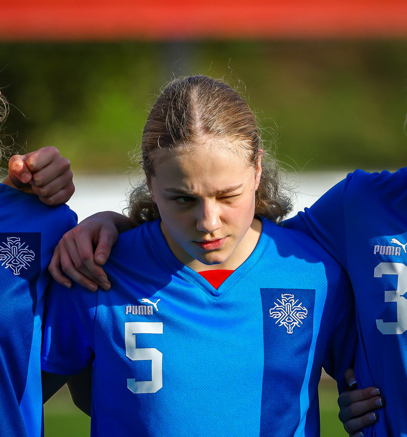 Myndaveisla 1: U15 tapaði gegn Portúgal í fyrradag