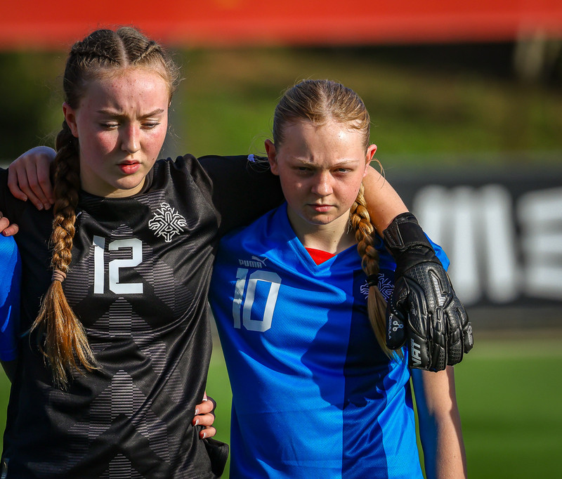 Myndaveisla 1: U15 tapaði gegn Portúgal í fyrradag