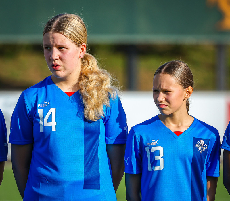 Myndaveisla 1: U15 tapaði gegn Portúgal í fyrradag