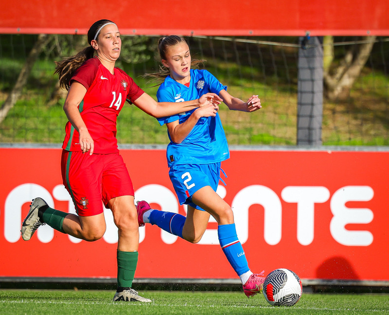 Myndaveisla 1: U15 tapaði gegn Portúgal í fyrradag