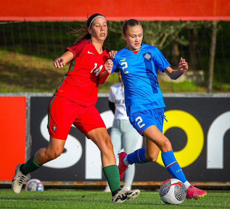Myndaveisla 1: U15 tapaði gegn Portúgal í fyrradag