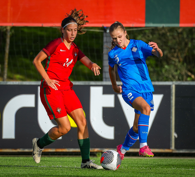 Myndaveisla 1: U15 tapaði gegn Portúgal í fyrradag
