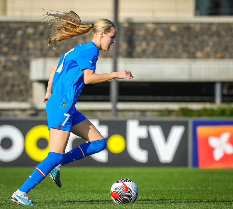 Myndaveisla 1: U15 tapaði gegn Portúgal í fyrradag