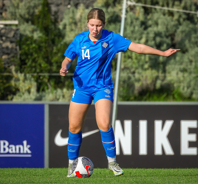 Myndaveisla 1: U15 tapaði gegn Portúgal í fyrradag