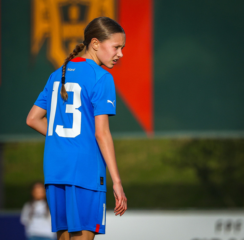 Myndaveisla 1: U15 tapaði gegn Portúgal í fyrradag