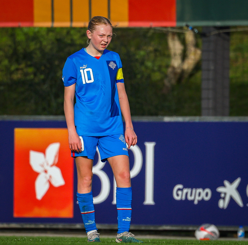 Myndaveisla 1: U15 tapaði gegn Portúgal í fyrradag