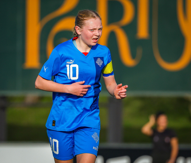Myndaveisla 1: U15 tapaði gegn Portúgal í fyrradag
