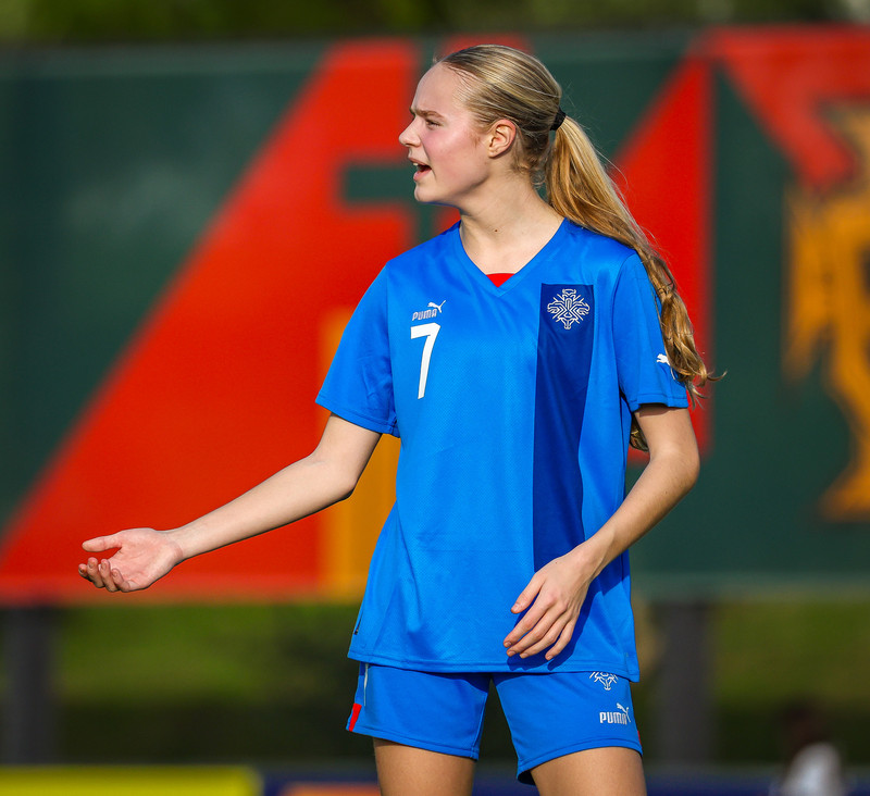 Myndaveisla 1: U15 tapaði gegn Portúgal í fyrradag