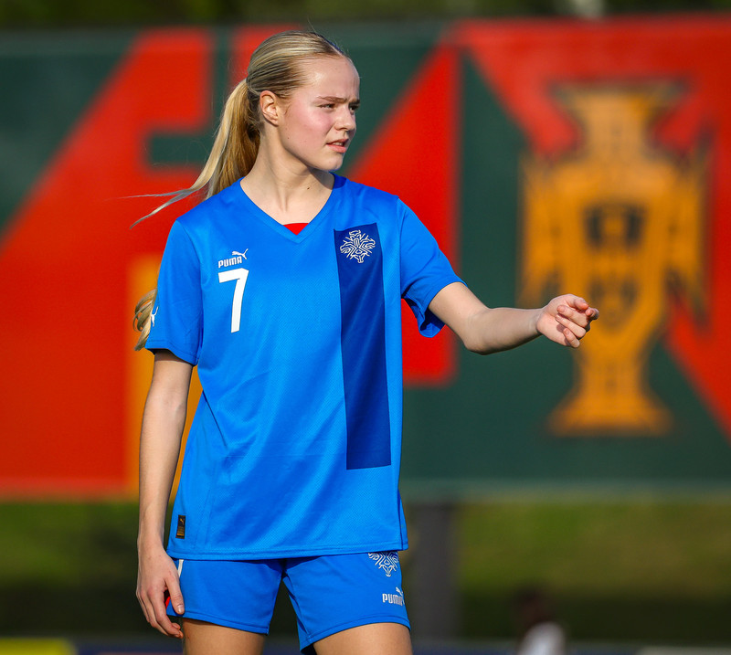 Myndaveisla 1: U15 tapaði gegn Portúgal í fyrradag