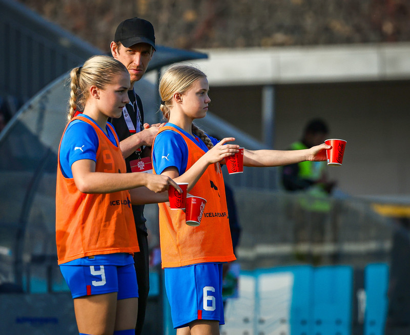 Myndaveisla 1: U15 tapaði gegn Portúgal í fyrradag