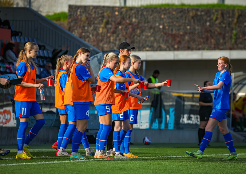 Myndaveisla 1: U15 tapaði gegn Portúgal í fyrradag