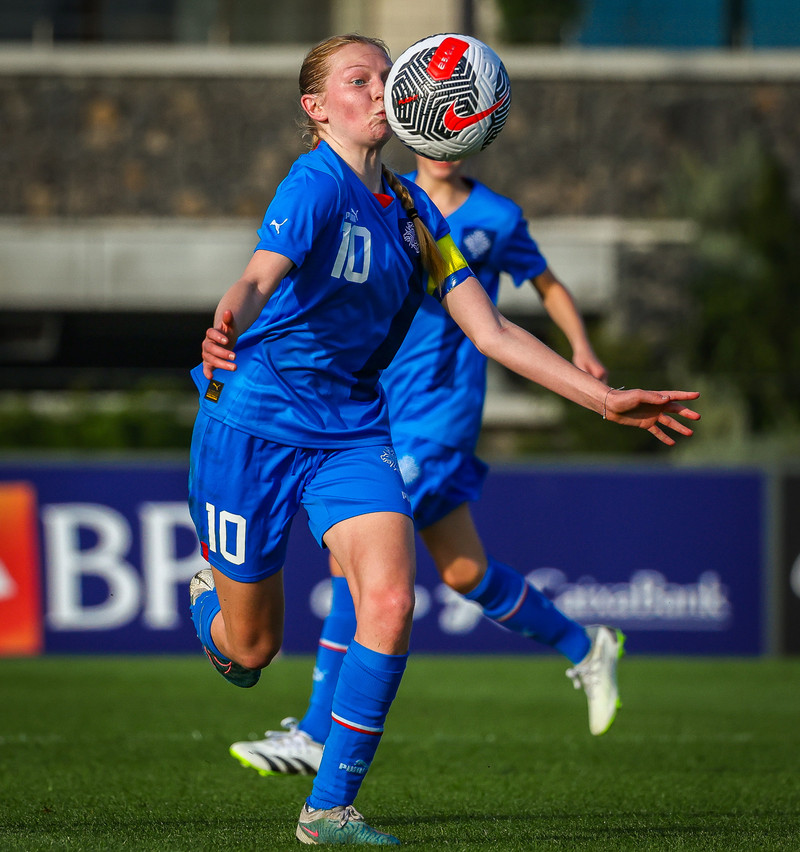 Myndaveisla 1: U15 tapaði gegn Portúgal í fyrradag