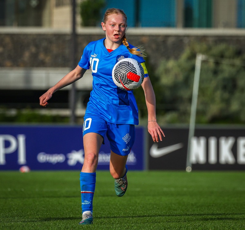 Myndaveisla 1: U15 tapaði gegn Portúgal í fyrradag