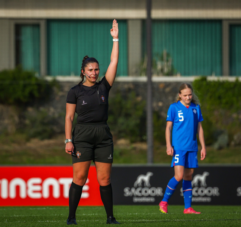 Myndaveisla 1: U15 tapaði gegn Portúgal í fyrradag