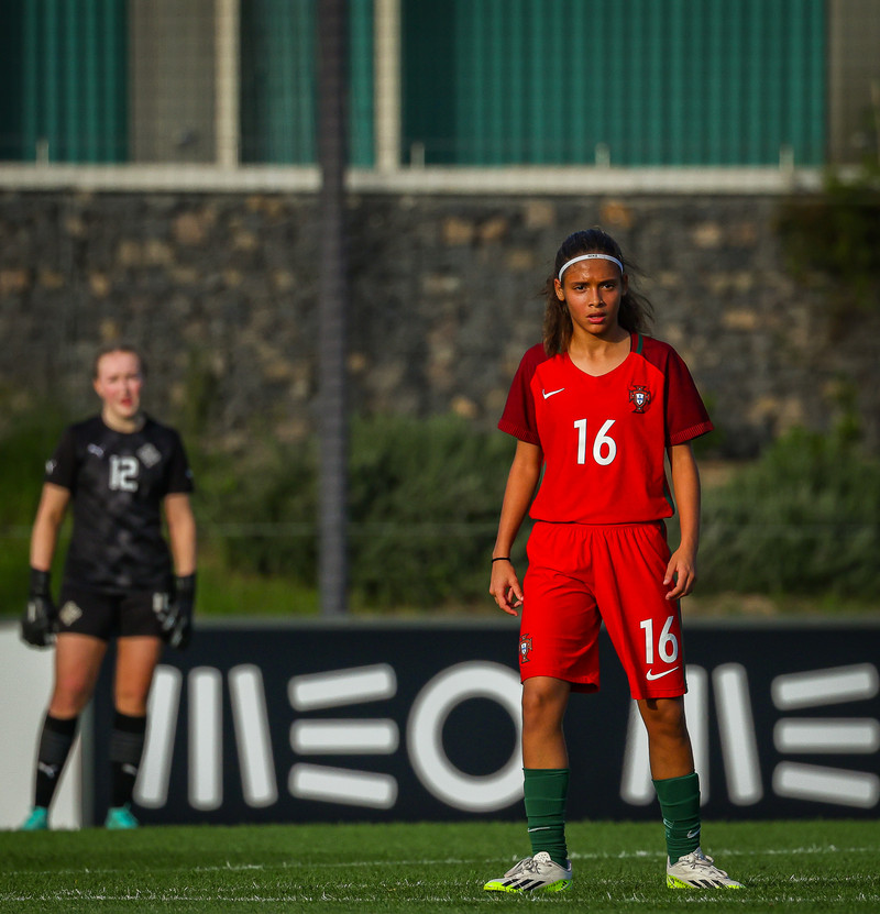 Myndaveisla 1: U15 tapaði gegn Portúgal í fyrradag