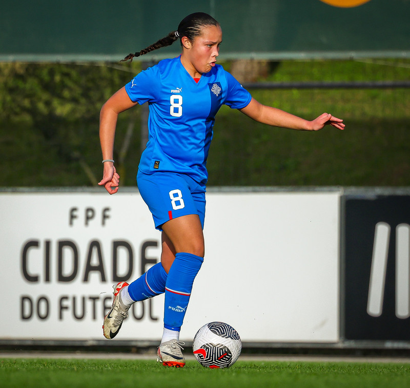 Myndaveisla 1: U15 tapaði gegn Portúgal í fyrradag