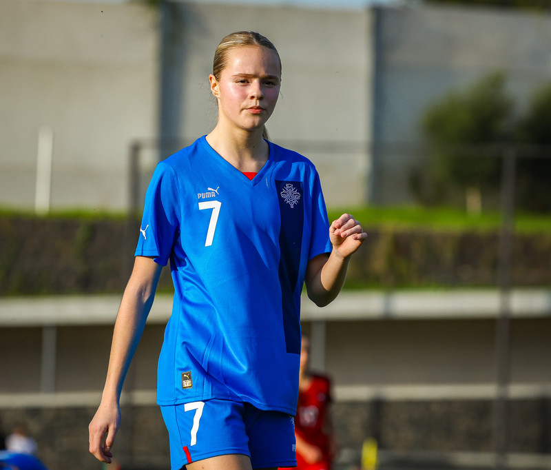 Myndaveisla 1: U15 tapaði gegn Portúgal í fyrradag