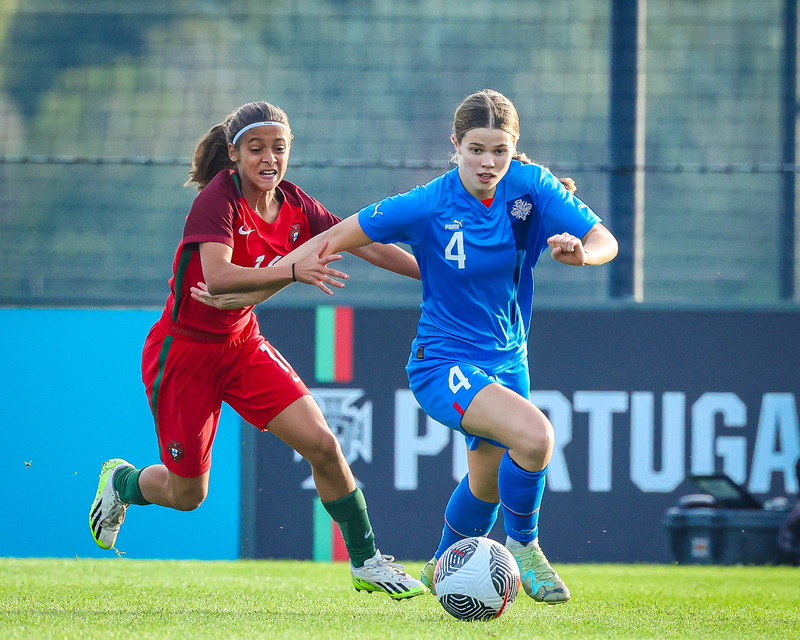 Myndaveisla 1: U15 tapaði gegn Portúgal í fyrradag