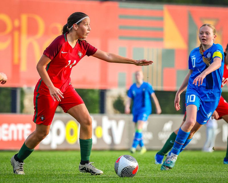 Myndaveisla 1: U15 tapaði gegn Portúgal í fyrradag