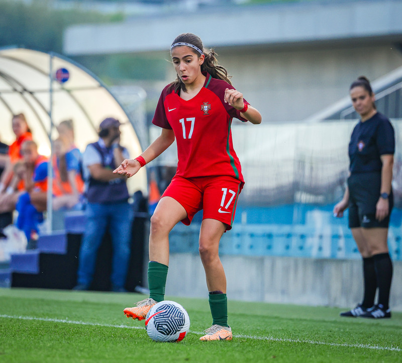 Myndaveisla 1: U15 tapaði gegn Portúgal í fyrradag