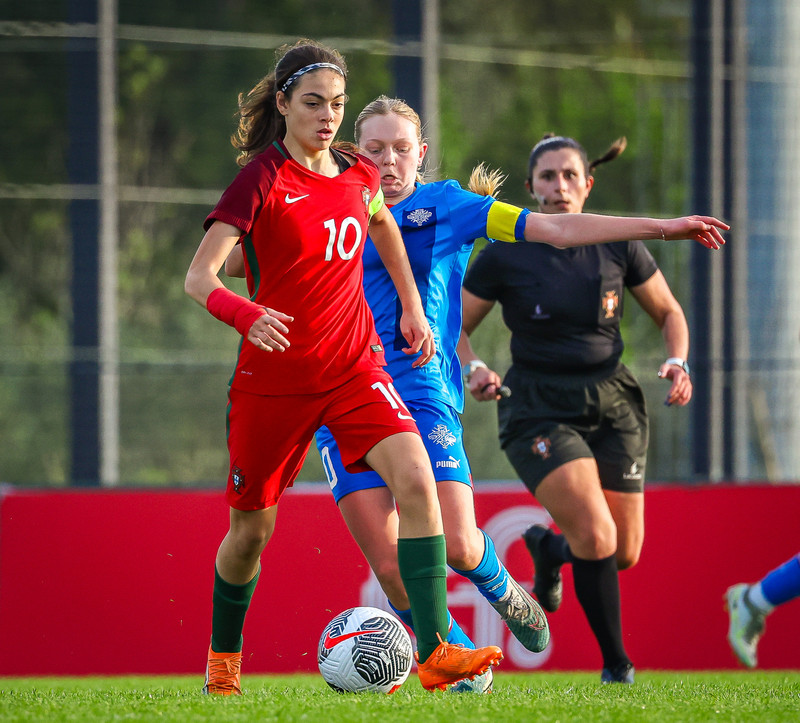 Myndaveisla 1: U15 tapaði gegn Portúgal í fyrradag