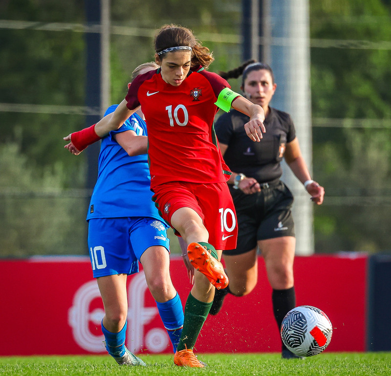 Myndaveisla 1: U15 tapaði gegn Portúgal í fyrradag