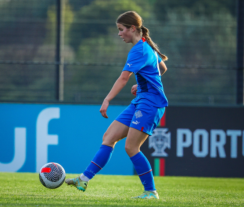 Myndaveisla 1: U15 tapaði gegn Portúgal í fyrradag