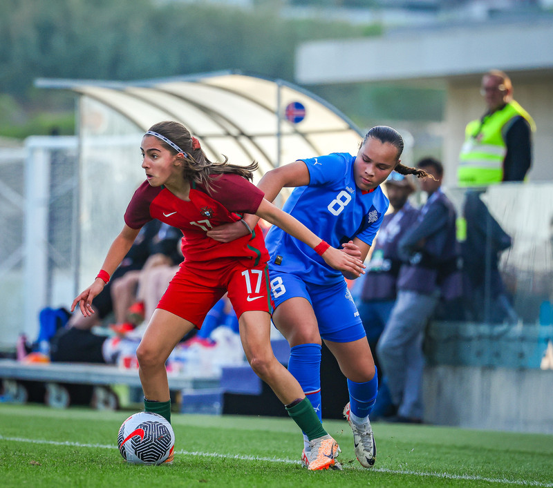 Myndaveisla 1: U15 tapaði gegn Portúgal í fyrradag