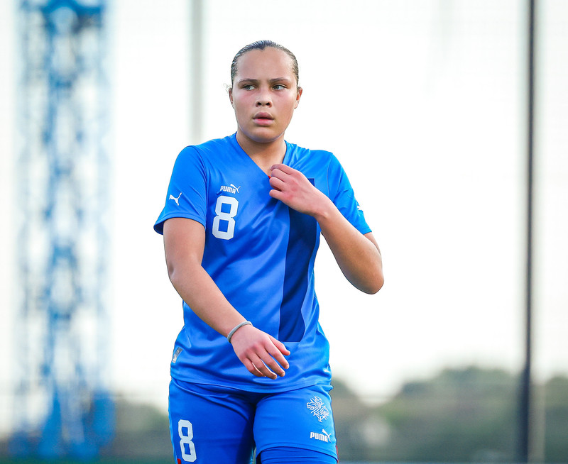 Myndaveisla 1: U15 tapaði gegn Portúgal í fyrradag