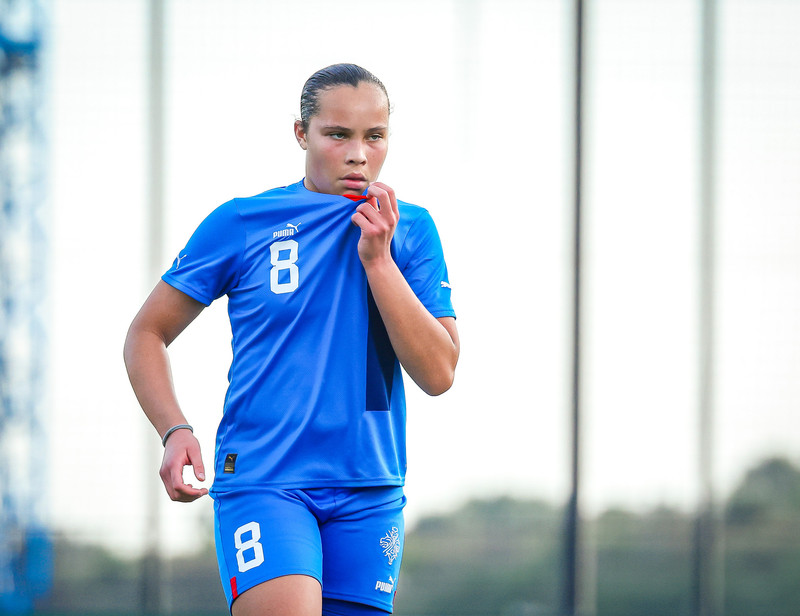 Myndaveisla 1: U15 tapaði gegn Portúgal í fyrradag