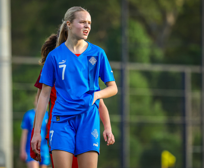 Myndaveisla 1: U15 tapaði gegn Portúgal í fyrradag
