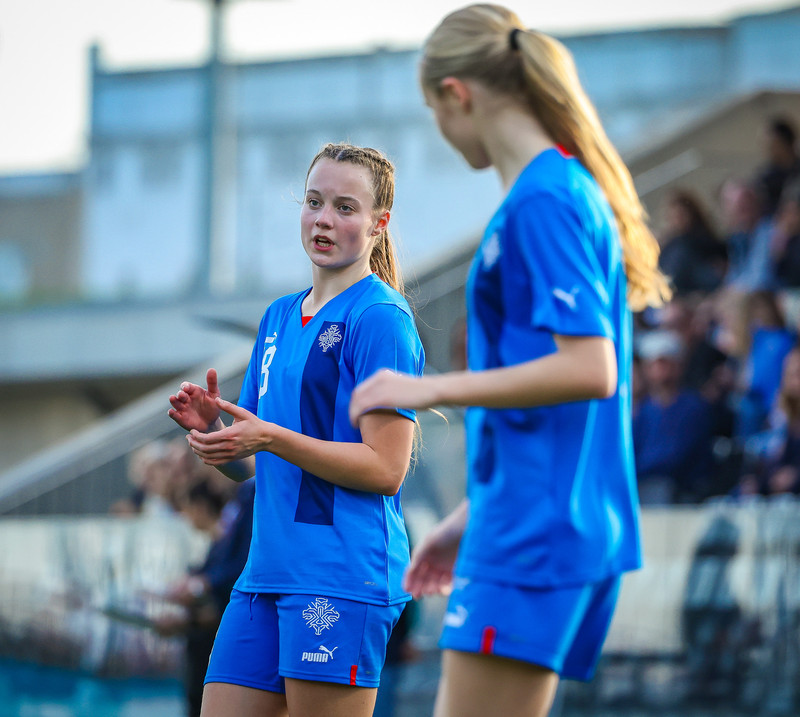 Myndaveisla 1: U15 tapaði gegn Portúgal í fyrradag