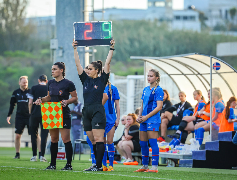 Myndaveisla 1: U15 tapaði gegn Portúgal í fyrradag