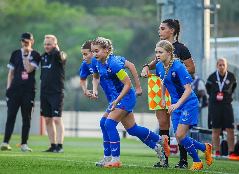 Myndaveisla 1: U15 tapaði gegn Portúgal í fyrradag
