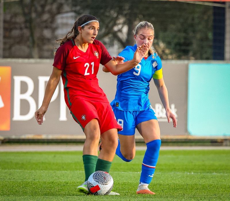 Myndaveisla 1: U15 tapaði gegn Portúgal í fyrradag