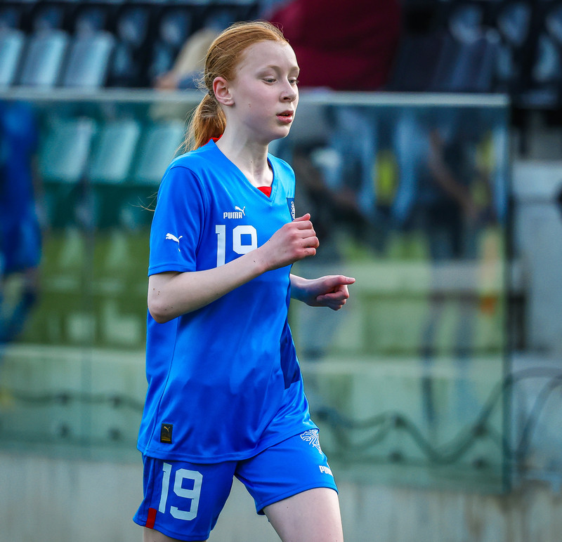 Myndaveisla 1: U15 tapaði gegn Portúgal í fyrradag