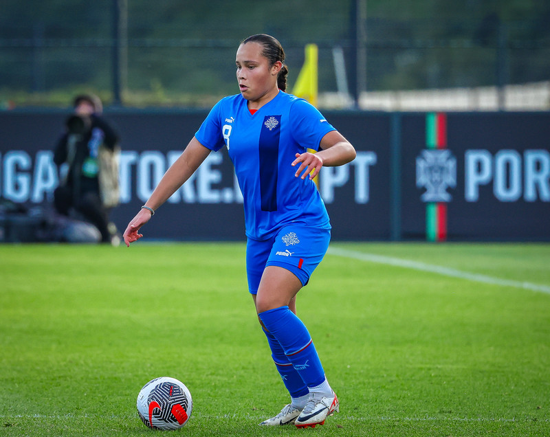 Myndaveisla 1: U15 tapaði gegn Portúgal í fyrradag