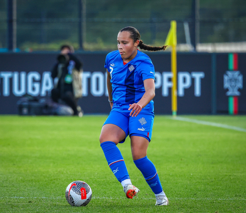 Myndaveisla 1: U15 tapaði gegn Portúgal í fyrradag