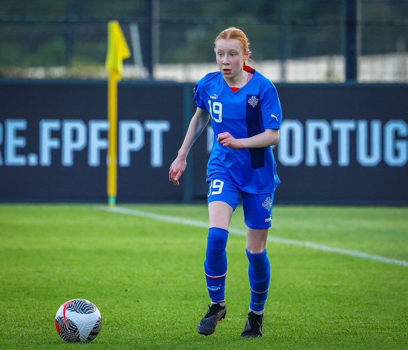 Myndaveisla 1: U15 tapaði gegn Portúgal í fyrradag