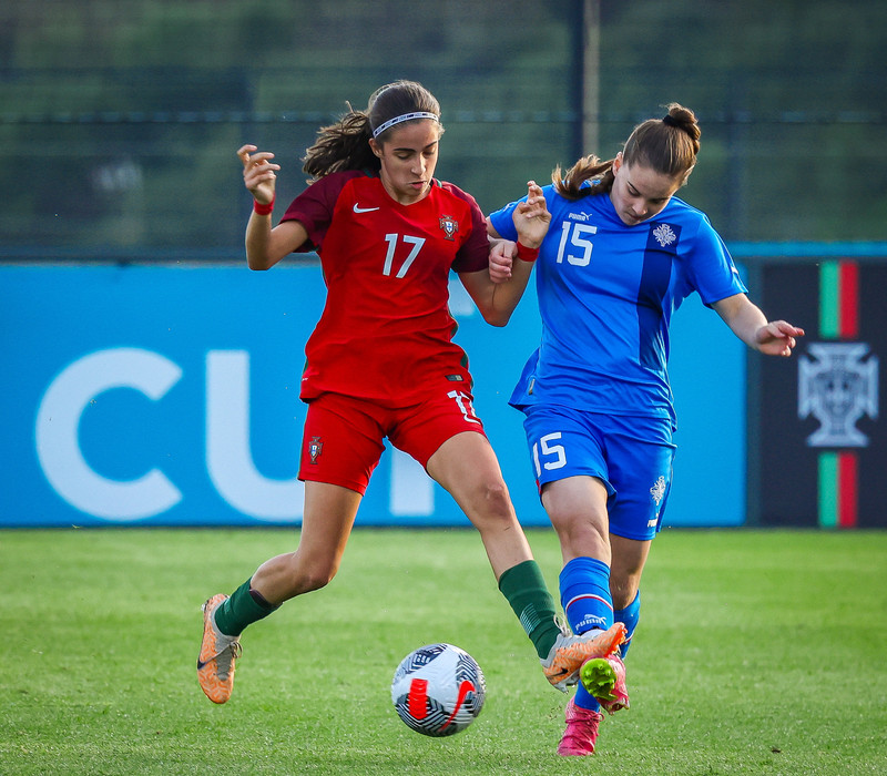 Myndaveisla 1: U15 tapaði gegn Portúgal í fyrradag