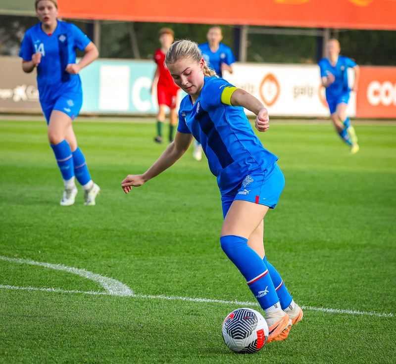 Myndaveisla 1: U15 tapaði gegn Portúgal í fyrradag