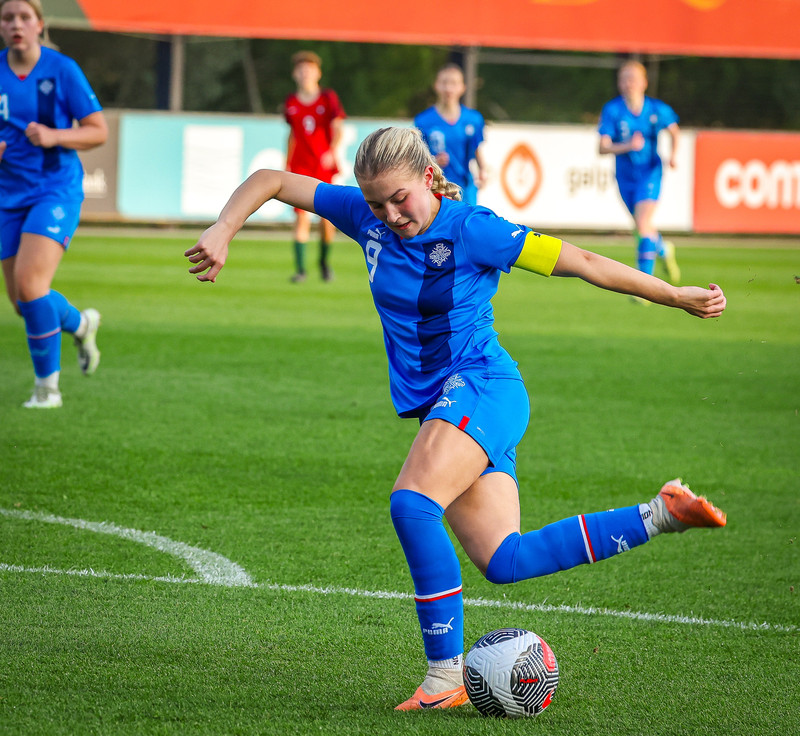Myndaveisla 1: U15 tapaði gegn Portúgal í fyrradag