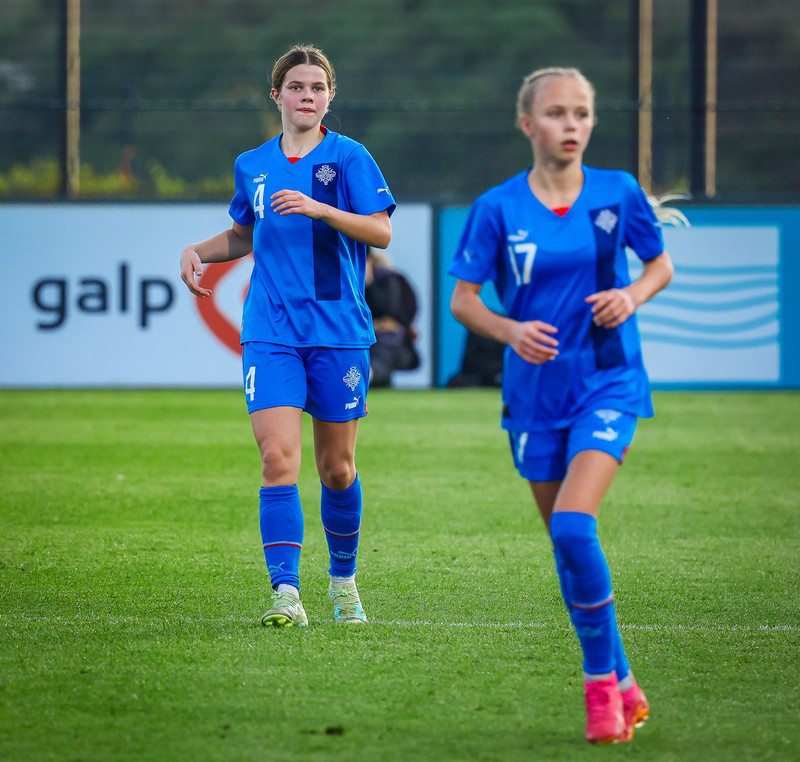 Myndaveisla 1: U15 tapaði gegn Portúgal í fyrradag