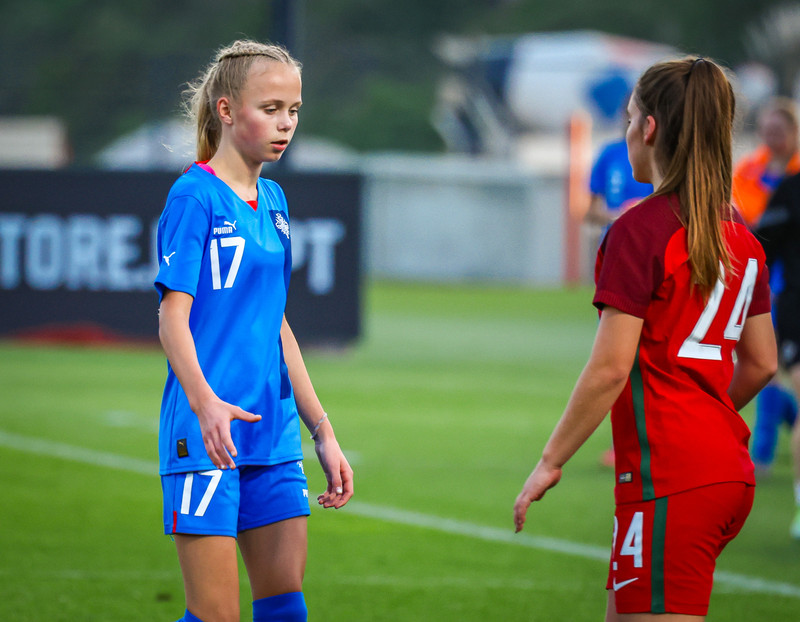 Myndaveisla 1: U15 tapaði gegn Portúgal í fyrradag