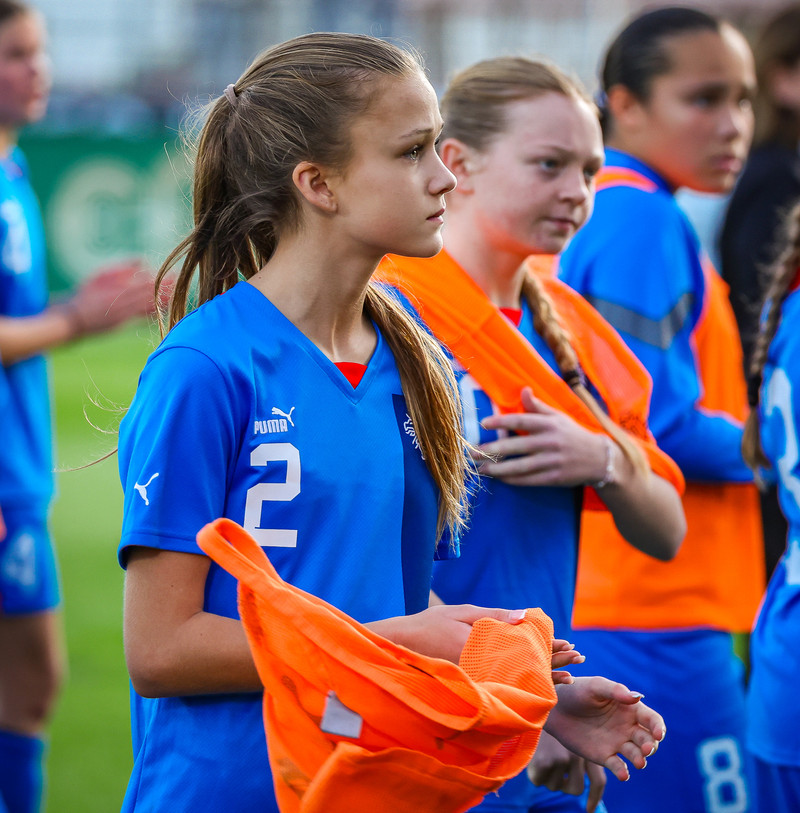 Myndaveisla 1: U15 tapaði gegn Portúgal í fyrradag